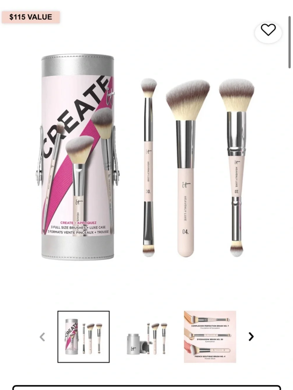 IT Cosmetics Create It Brush Set